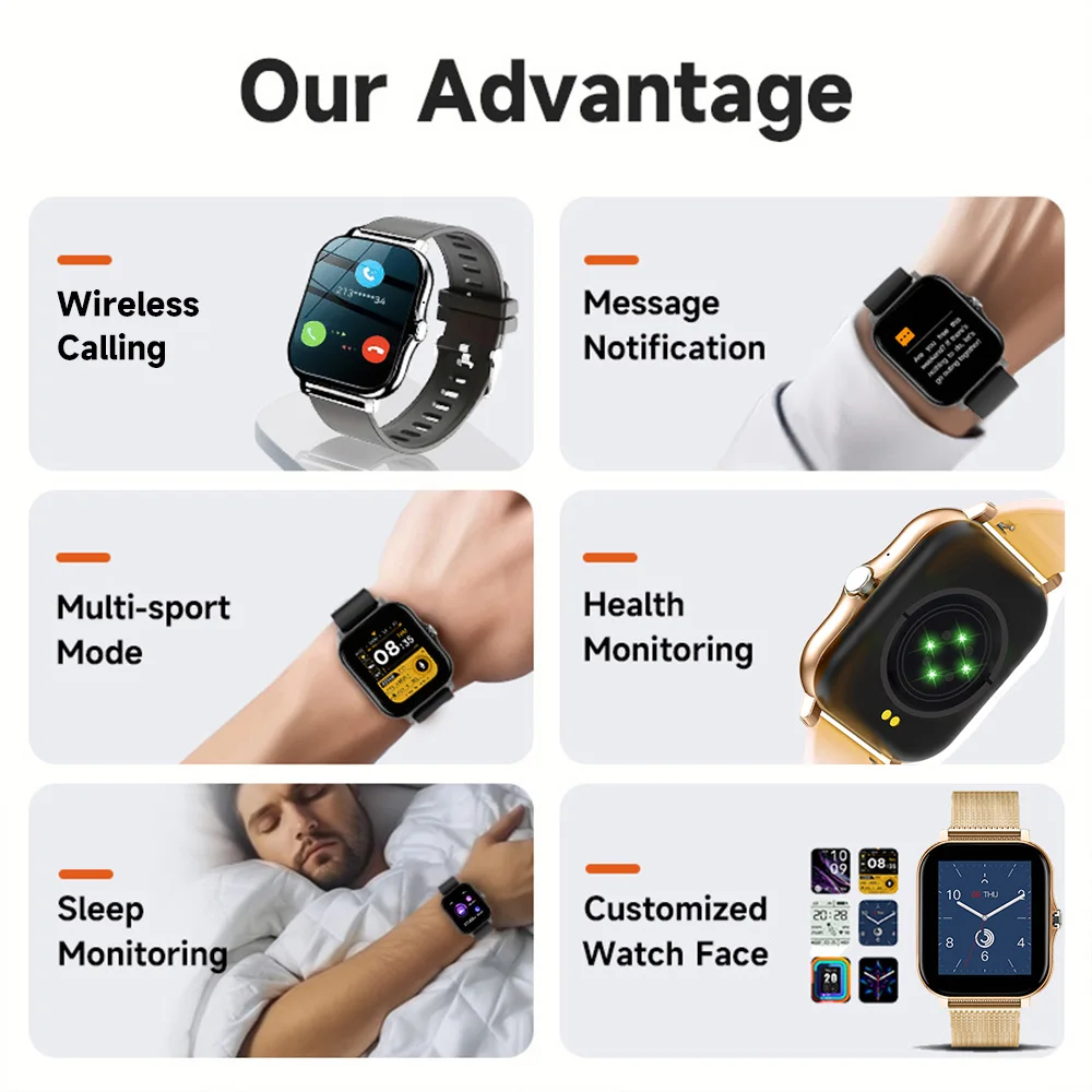 2023 NEW SmartWatch Android Phone 1.44